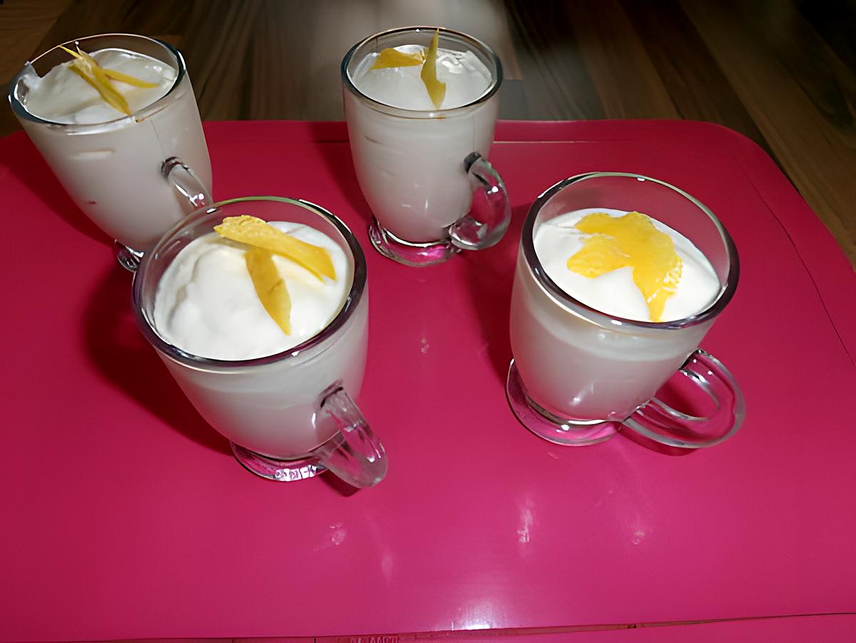 recette mousse au citron