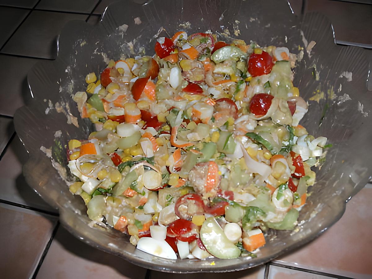 recette Salade fraîcheur