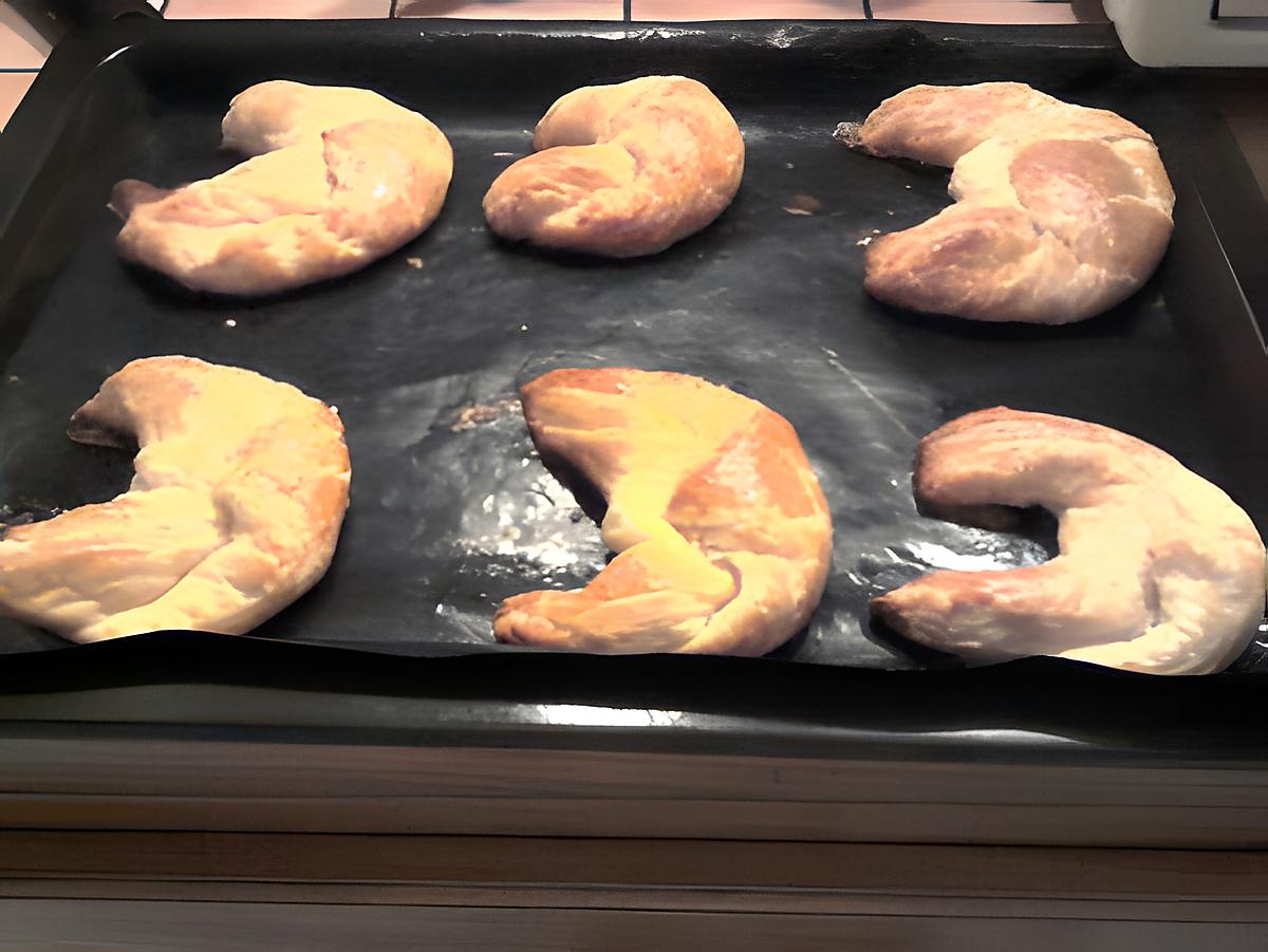 recette Les croissants de ma fille