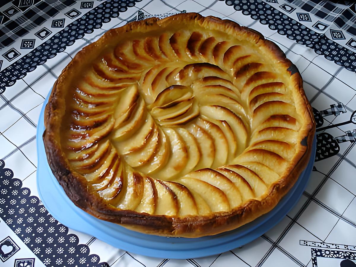 recette tarte aux pommes et cannelle