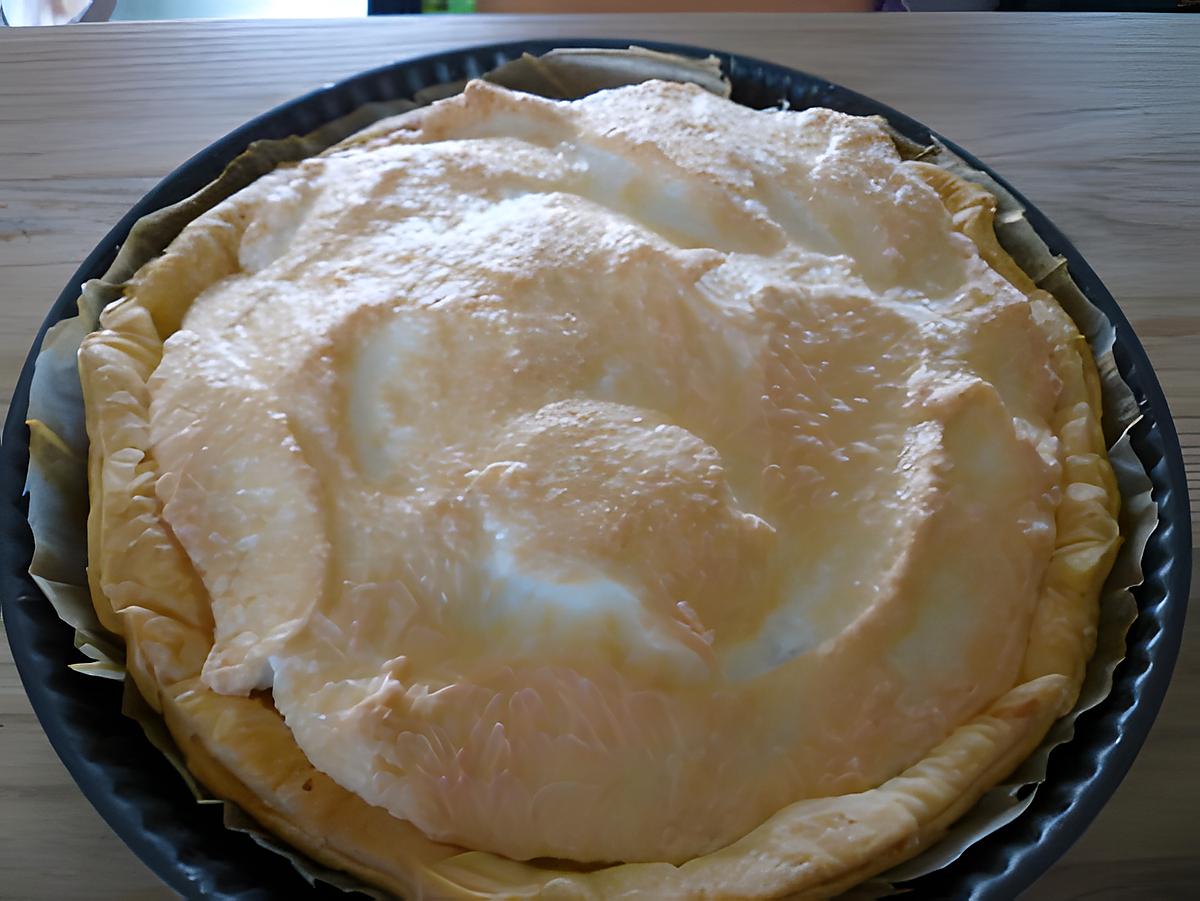 recette Tarte meringuée au citron