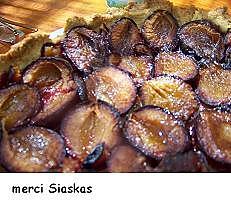 recette Tarte aux  quetsches de Siaskas