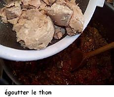 recette Aubergines Farcies au Thon  de Ana Luthi et Froufrous de courgettes