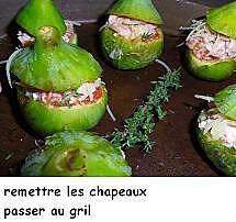 recette Figues farcies au fromage de chèvre