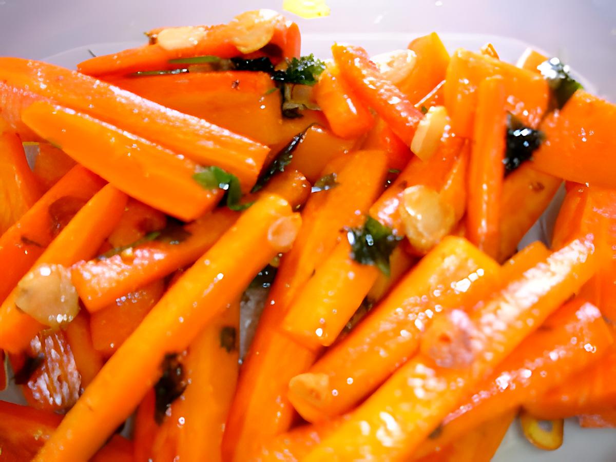recette carottes poêlées