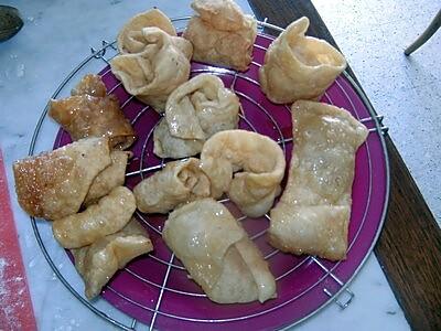 recette Oreilles de cadhi (oreilles de juge) : merveilleuse pâtisserie tunisienne