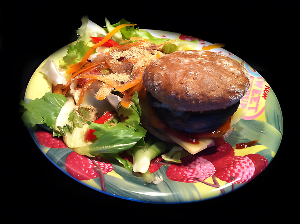 recette Burger aux légumes du sud !