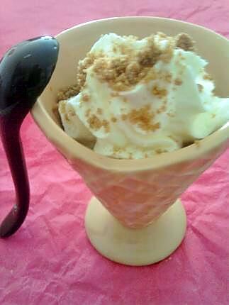 recette Glace italienne au mascarpone et speculos