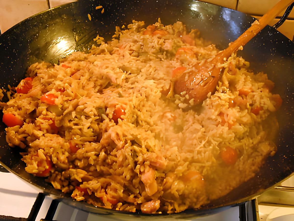 recette Riz à poêler Lustucru façon gourmande