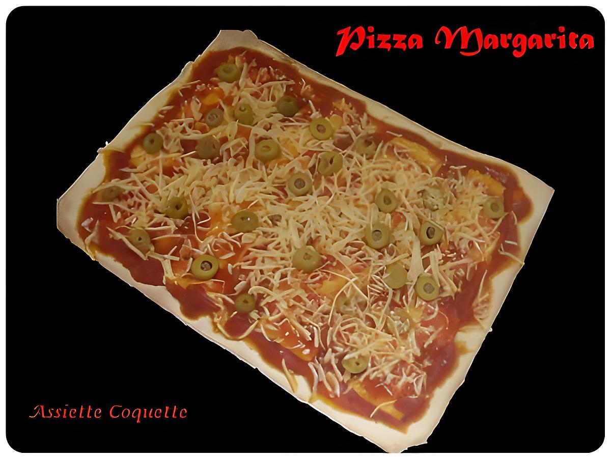 recette Pizza margarita