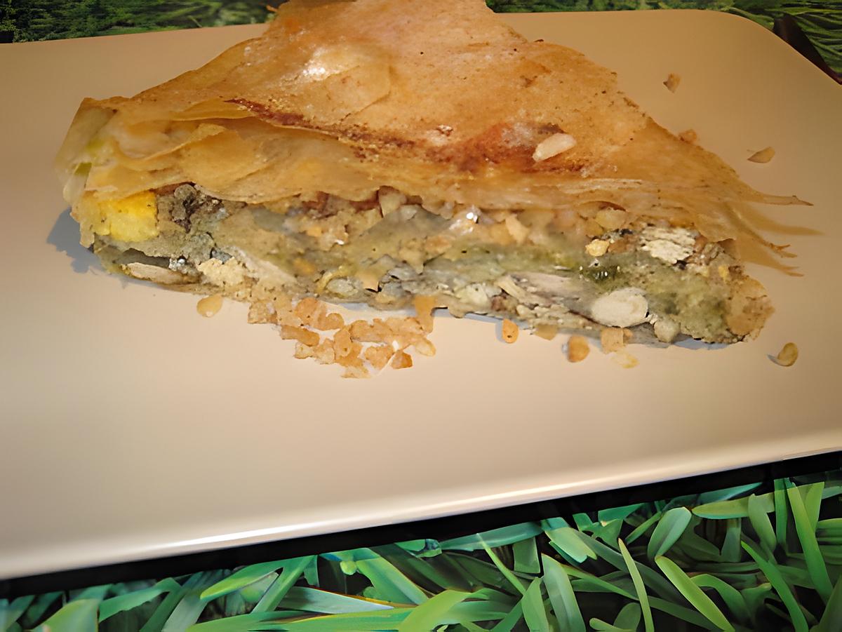 recette pastilla au poulet