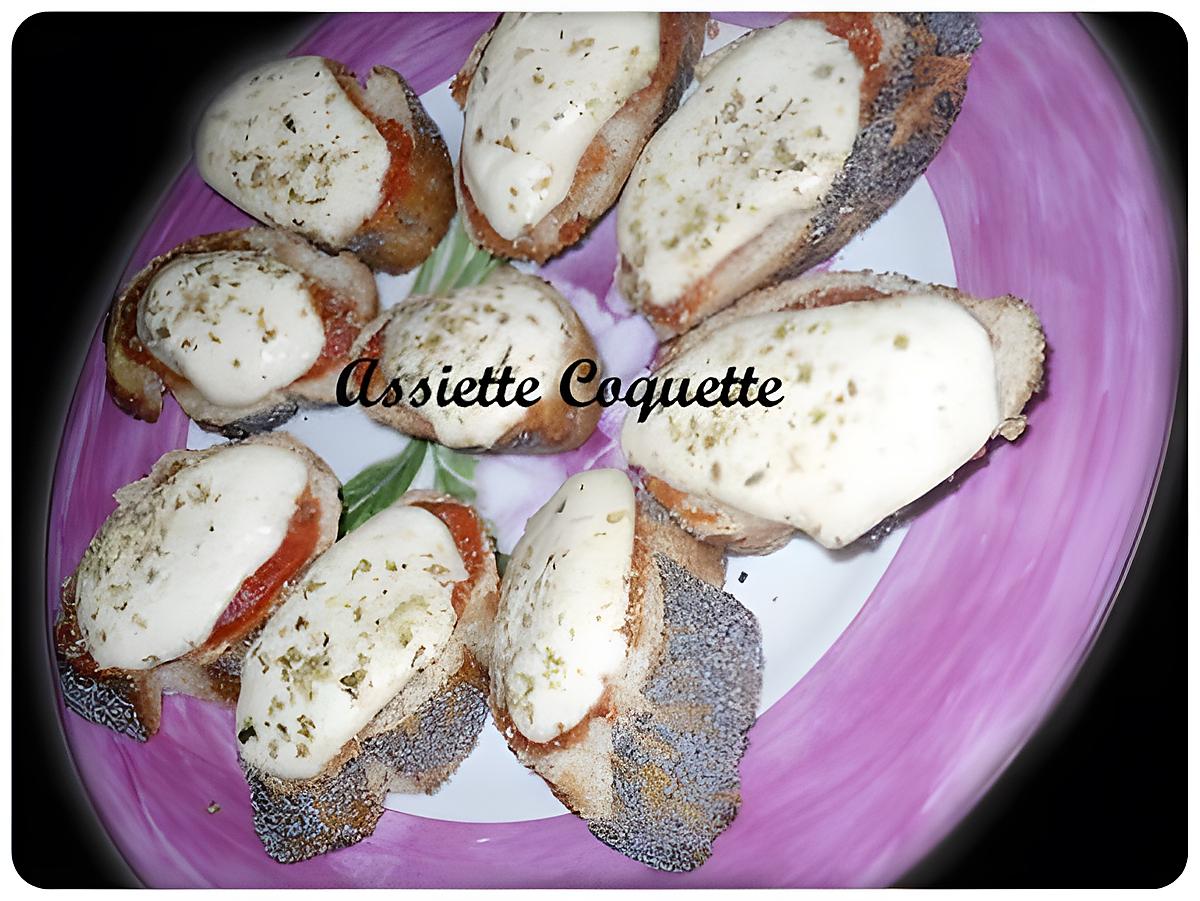 recette Bruschetta Margarita