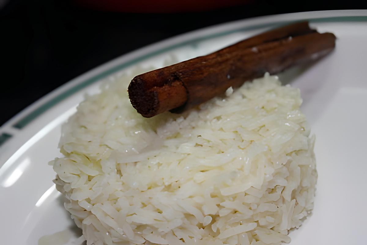 recette Riz basmati à la cannelle