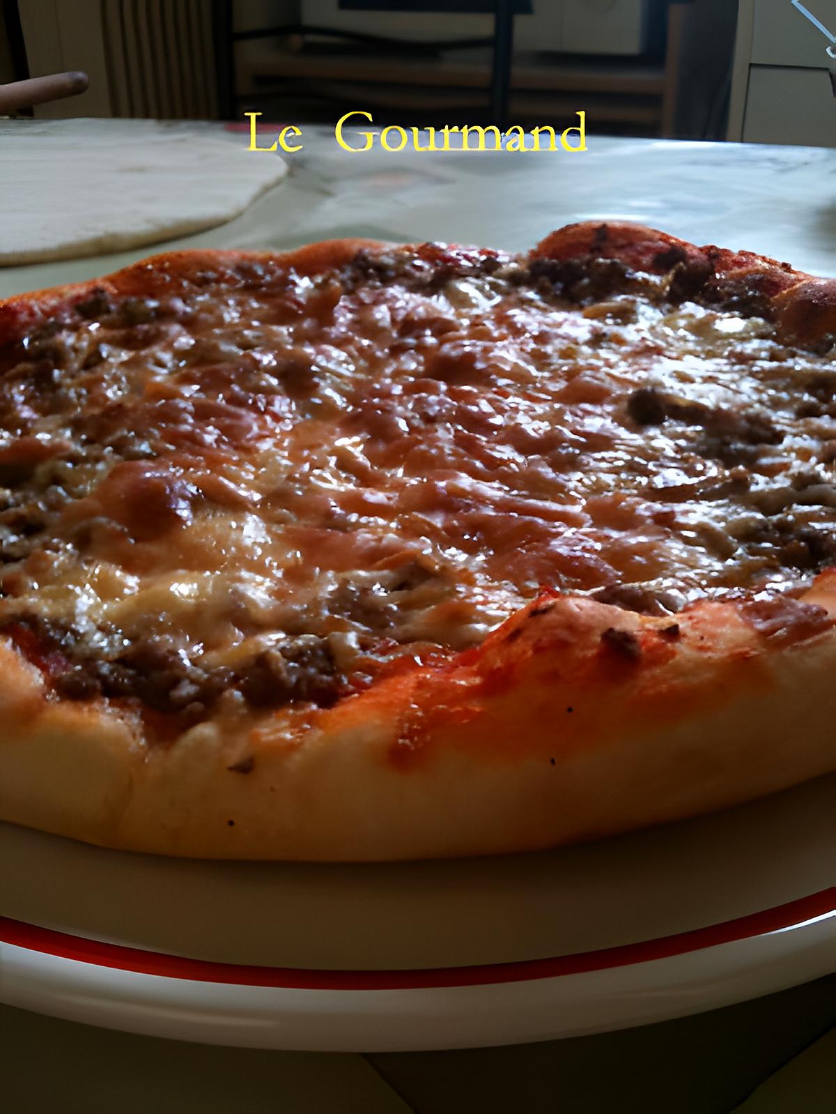 recette Pizza bolognaise