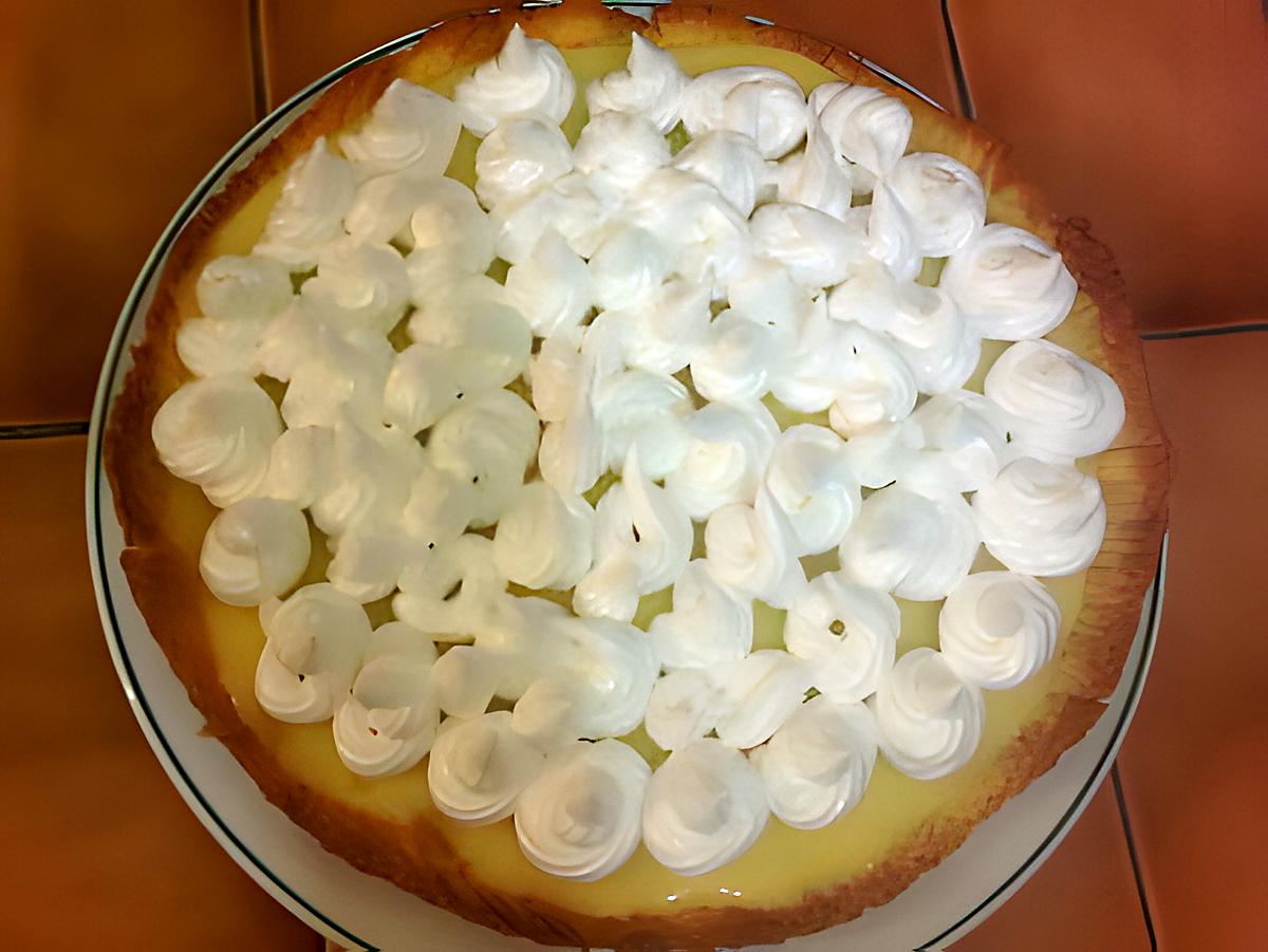 recette Tarte au citron meringué