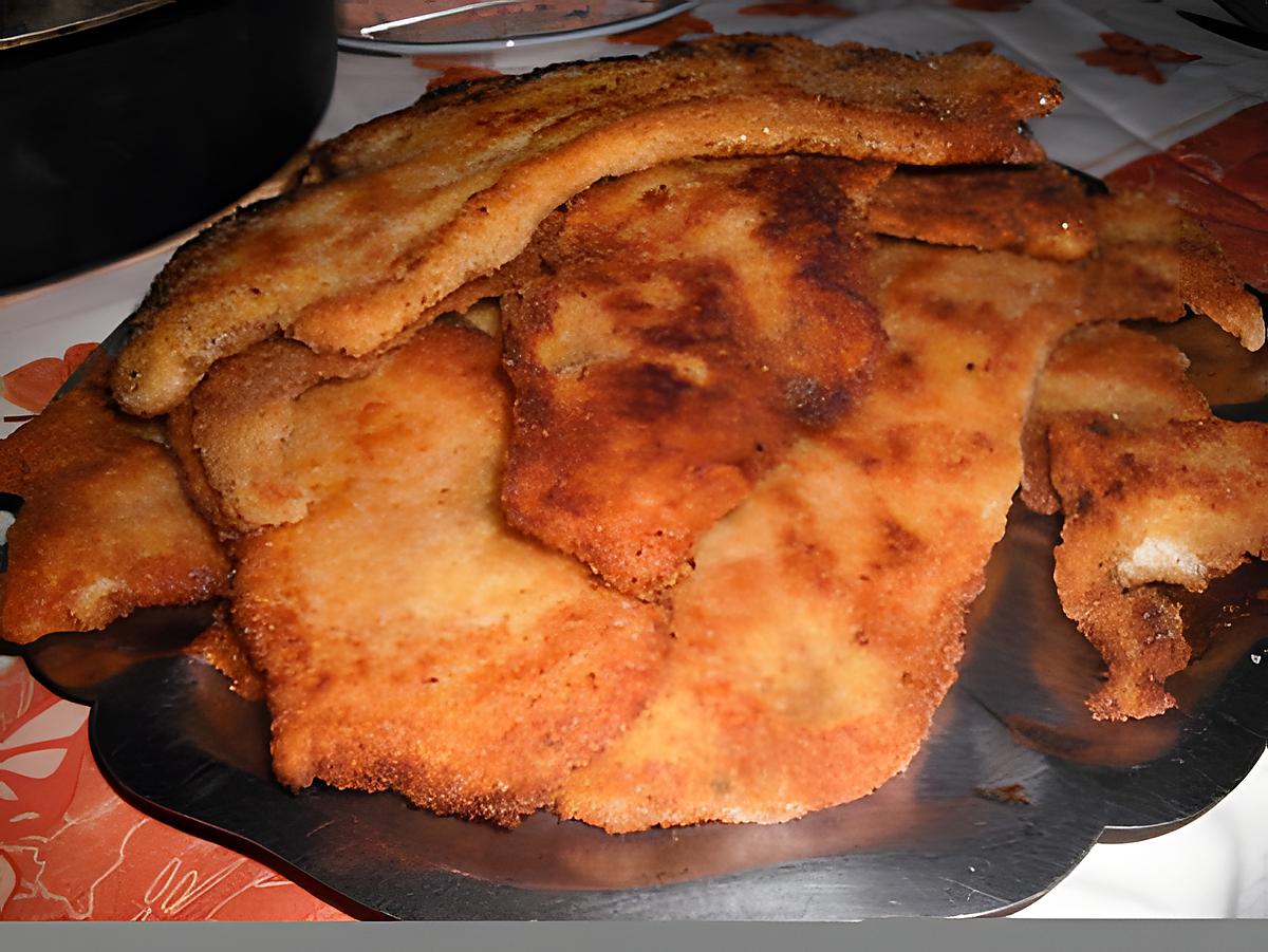 recette Filet de merlu pané citronné