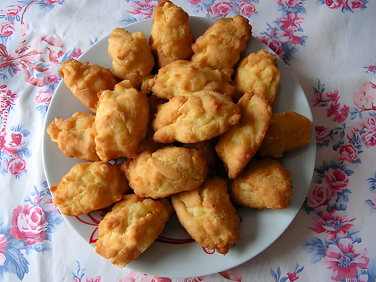 recette Madeleine à l'emmental