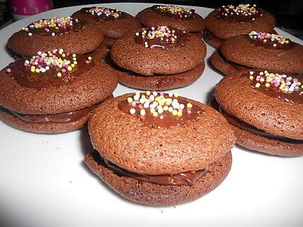 recette whoopi pie tout chocolat