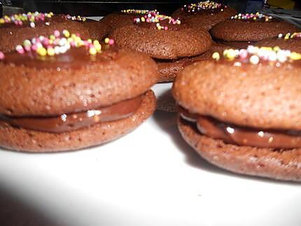 recette whoopi pie tout chocolat