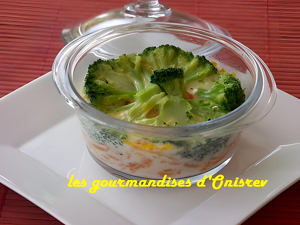 recette Gratin de carottes et brocolis