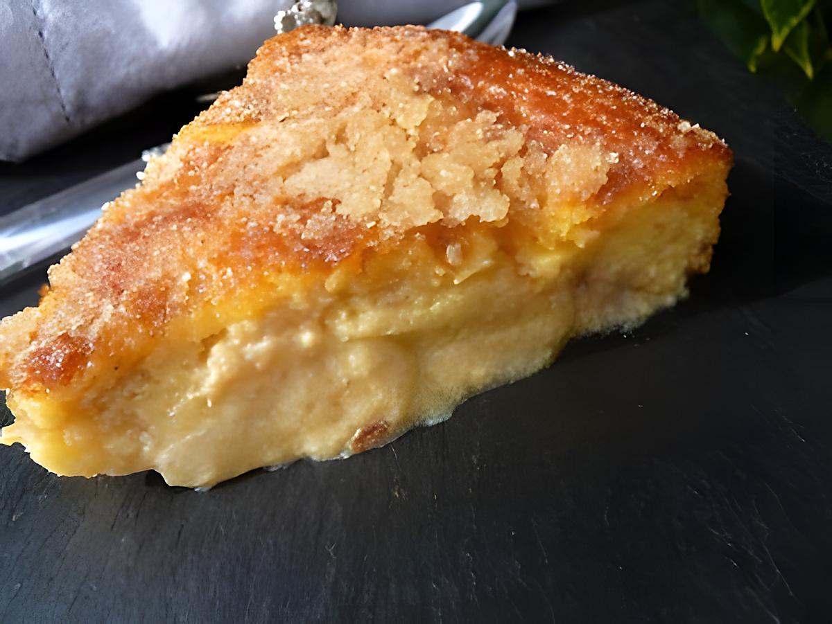 recette Gâteau pêches de vigne et fêves tonka