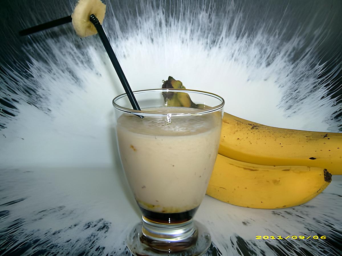 recette explosion de banane au caramel