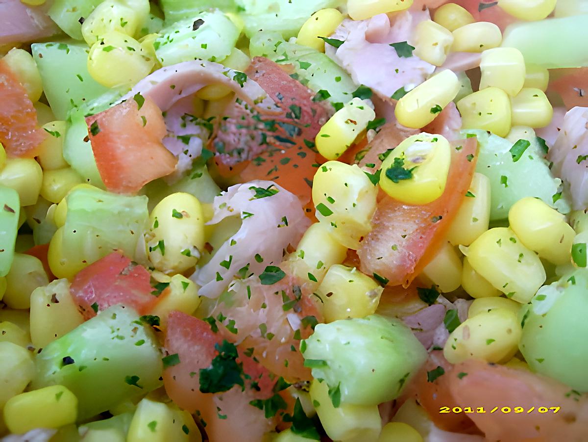 recette salade californienne