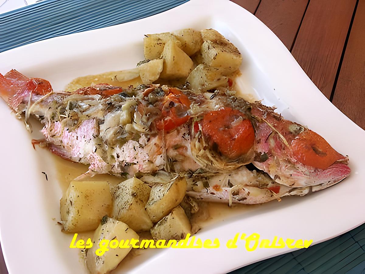 recette Poisson au four en toute simplicité (vivaneau ou dorade)