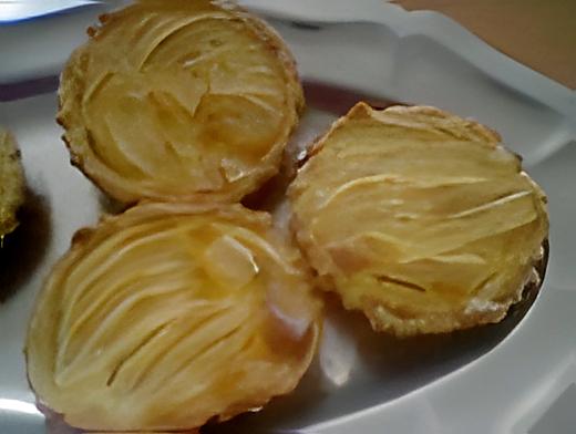 recette Mes minis tartes aux pommes normandes!