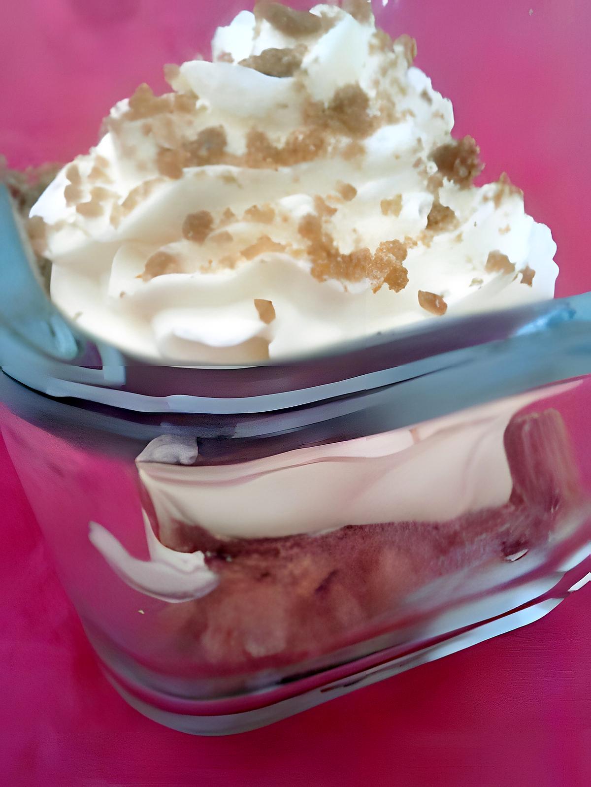 recette Mousse de mascarpone sur lit de speculos