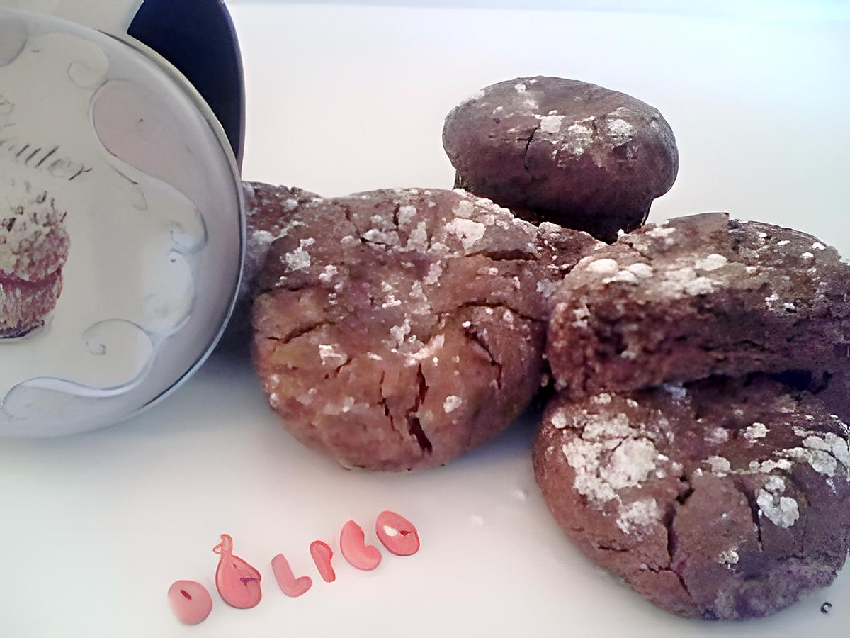 recette Ghoriba au chocolat et amandes