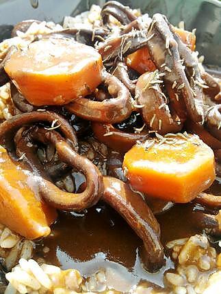 recette Daube de calamars