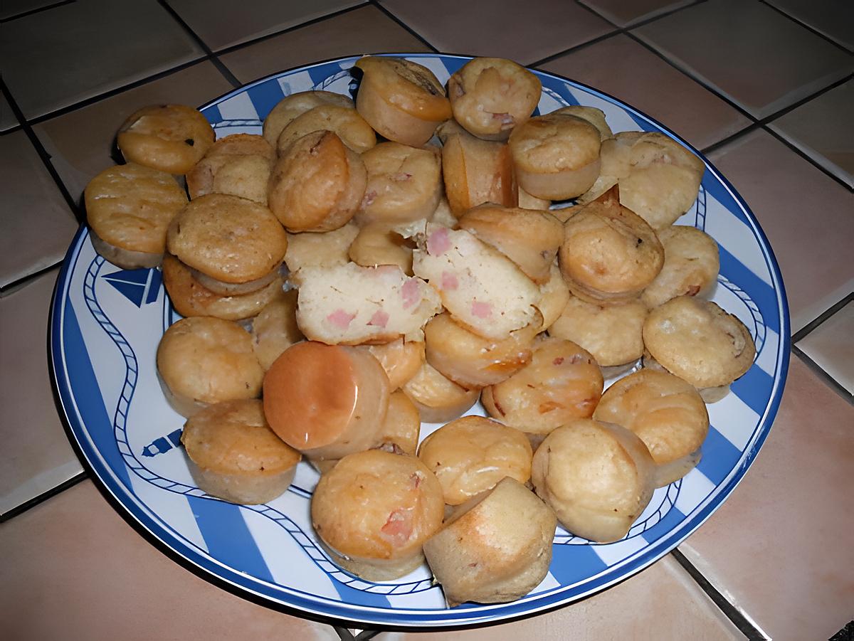recette Muffins oignons-lardons