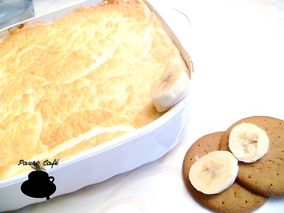 recette Banana Pudding/ Pudding à la banane