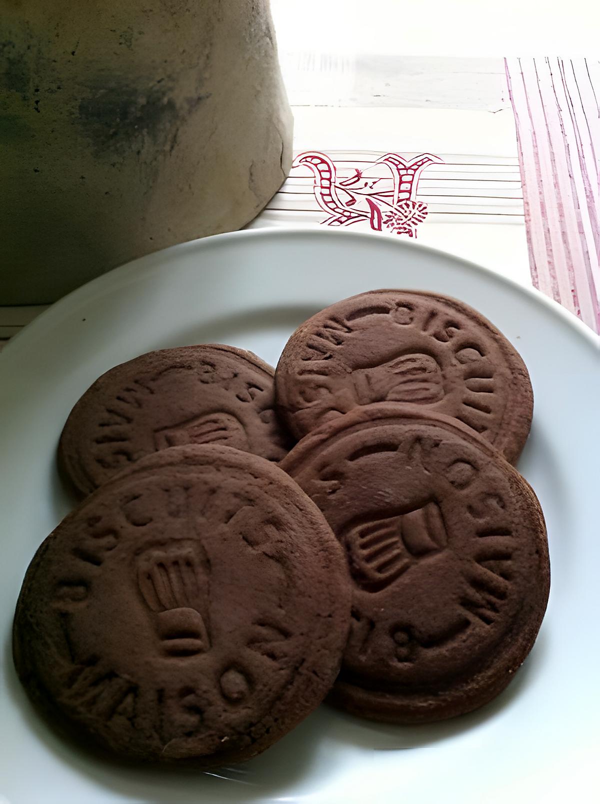 recette Petits sablés au chocolat