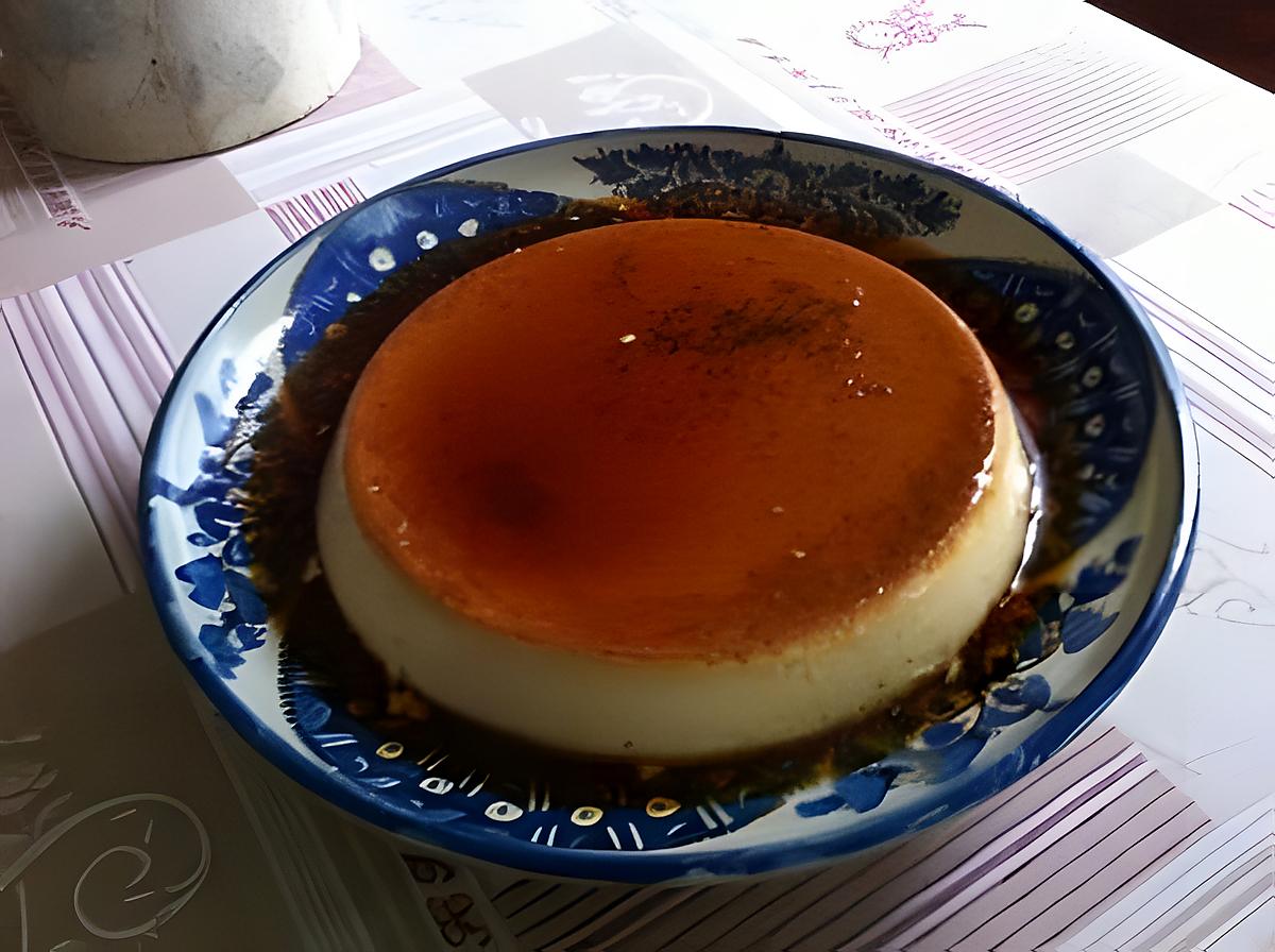 recette Crème renversée au caramel