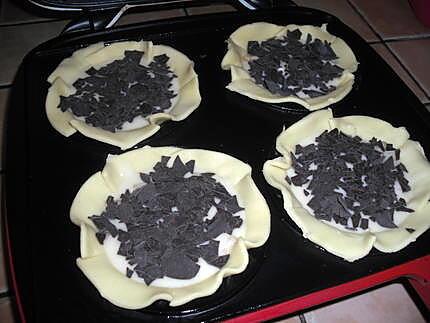 recette Tartelettes poires chocolat