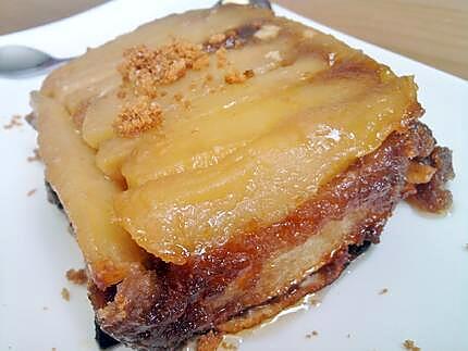 recette Terrine de pommes tatin aux speculos