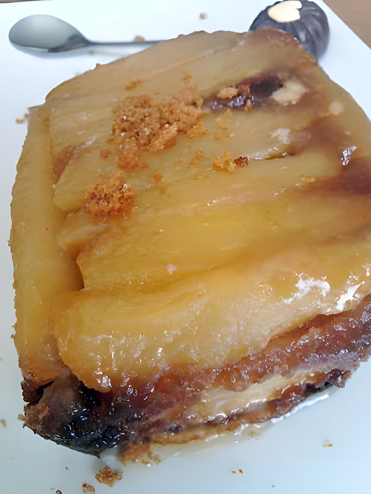 recette Terrine de pommes tatin aux speculos