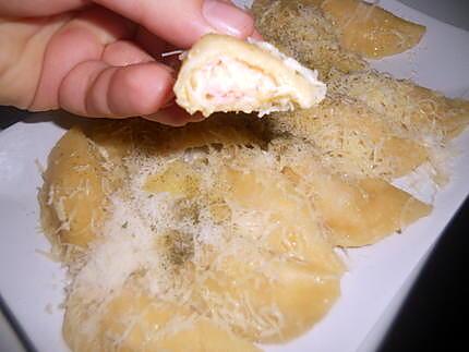 recette Raviolis jambon fromage