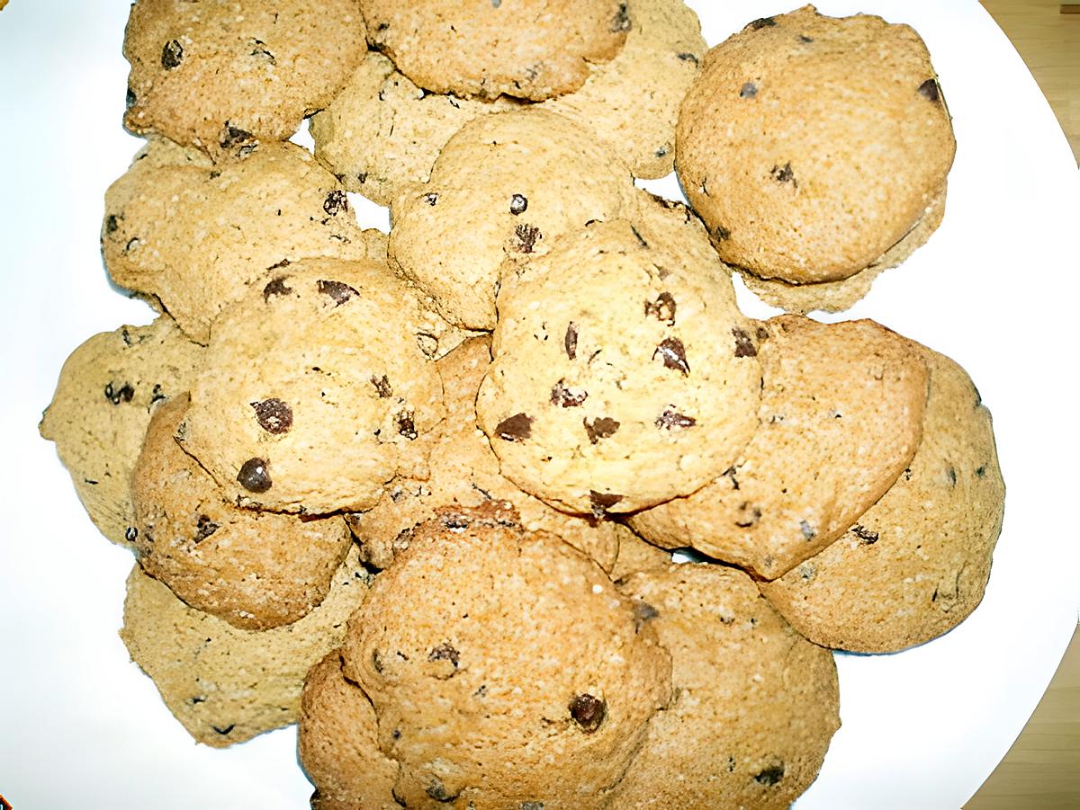 recette Cookies au chocolat