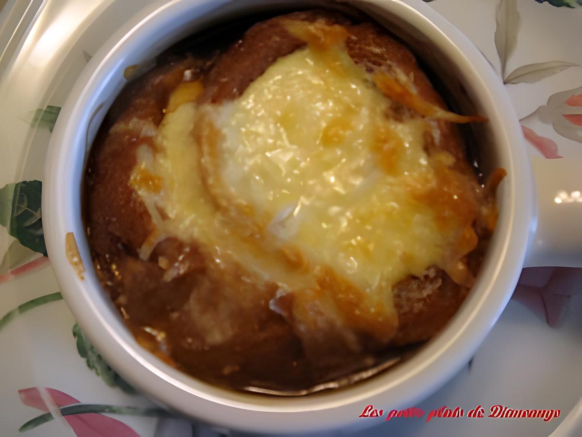 recette Soupe à l'oignon gratinée