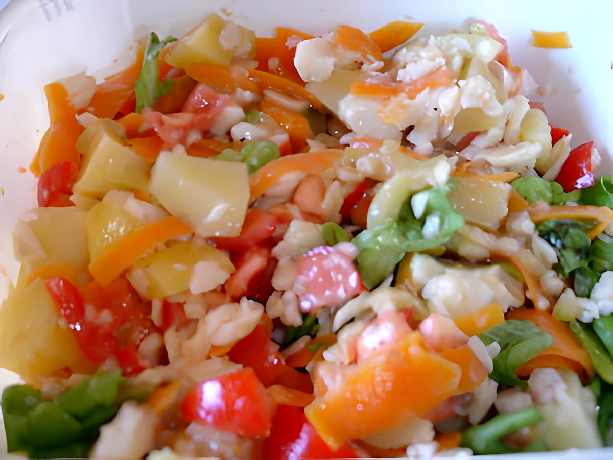 recette salade de merlan