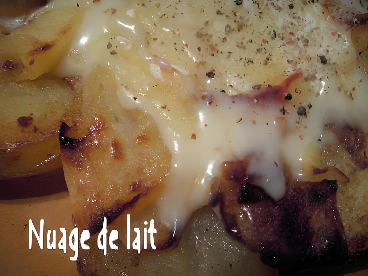 recette Cabécou fondu aux 2 pommes