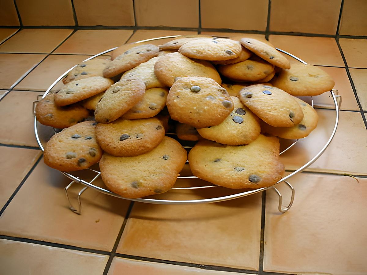 recette Cookies aux pépites de chocolat