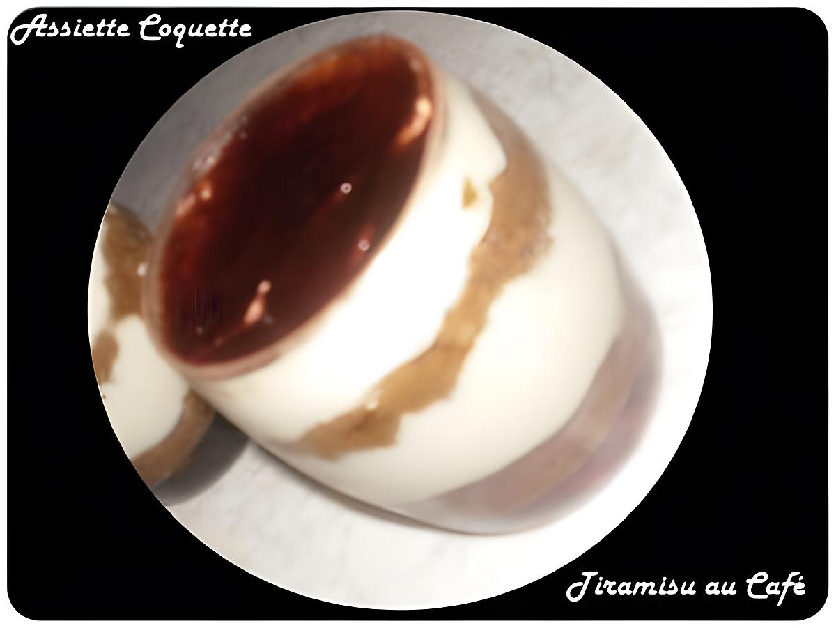 recette Tiramisu au Café