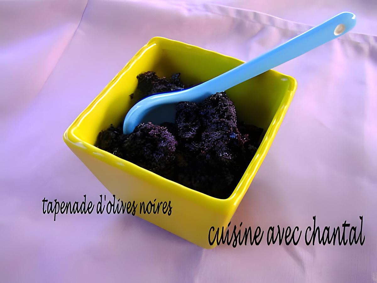 recette tapenade