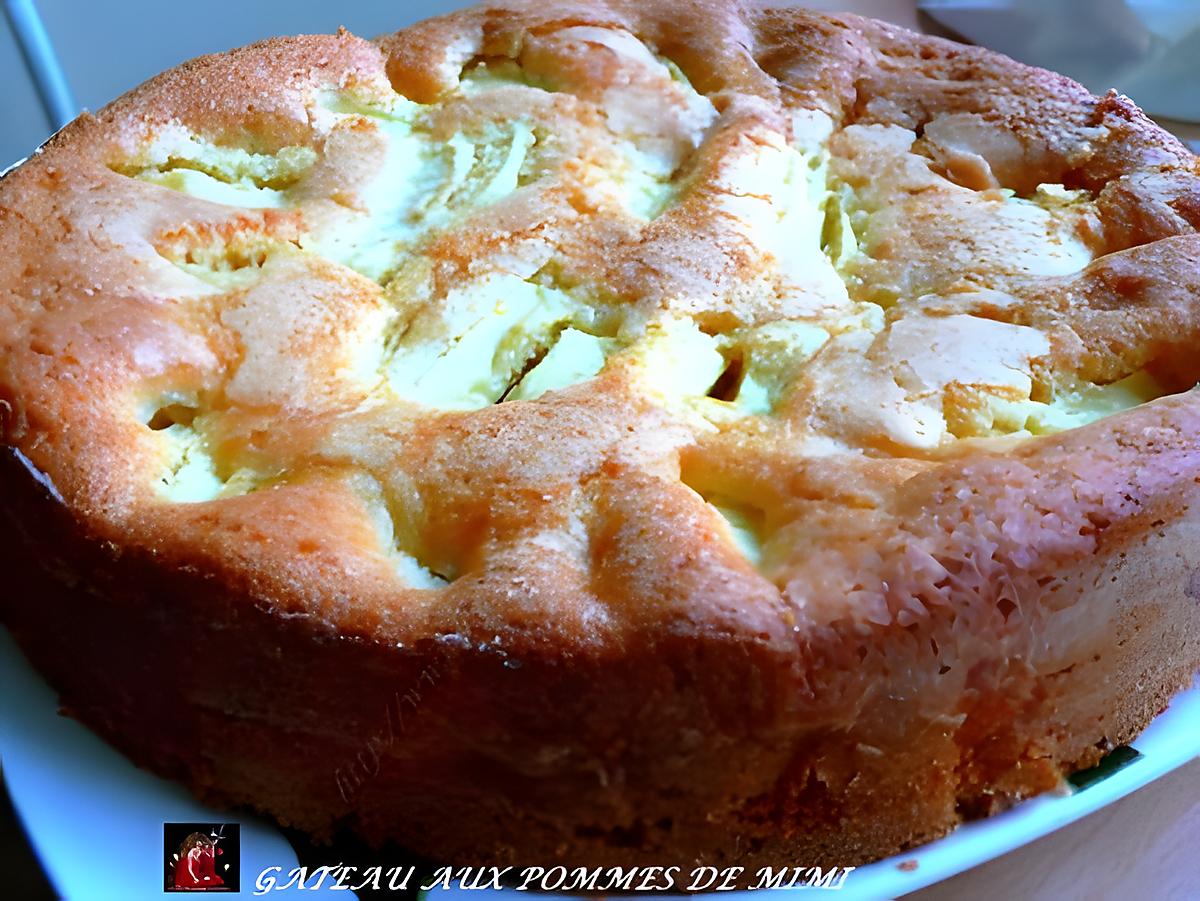 recette gateau au pommes de mimi