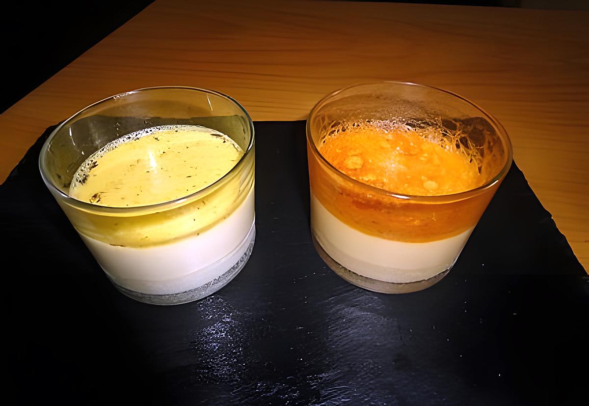 recette CREME VANILLE ET CARAMEL