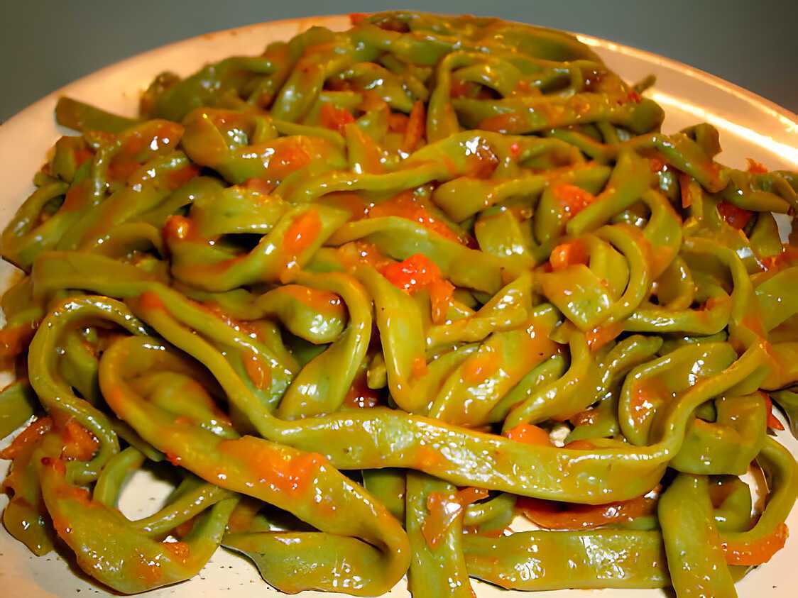 Pâtes fraîches aux blettes.